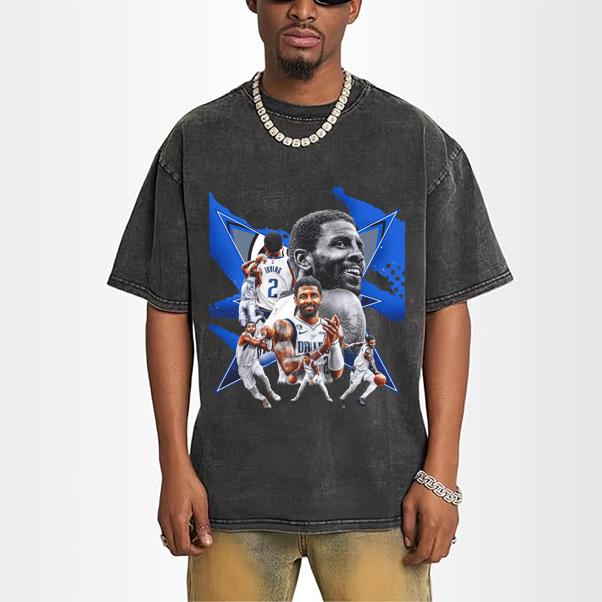 Kyrie Irving Dallas Mavericks  Dynamic Basketball  Shirt